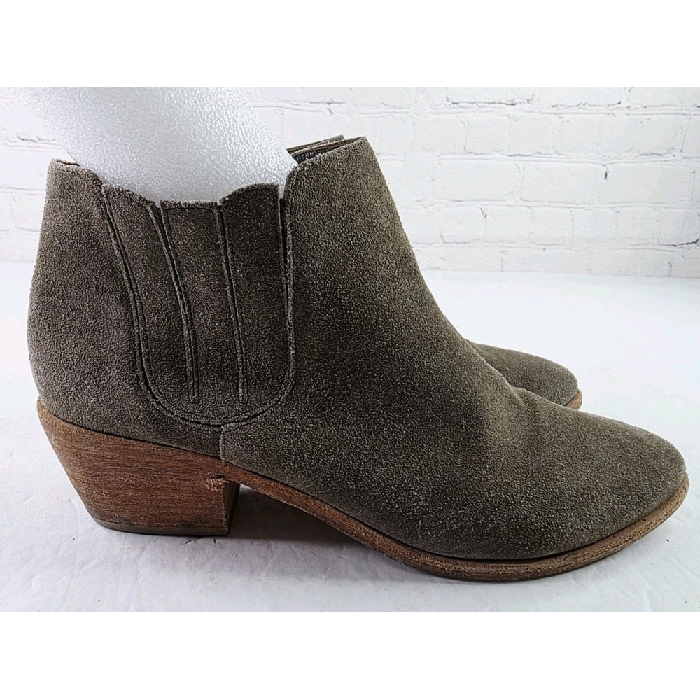 Joie Barlow Pointed Toe Chelsea Bootie Gray Women's Size 39 US 8.5-9